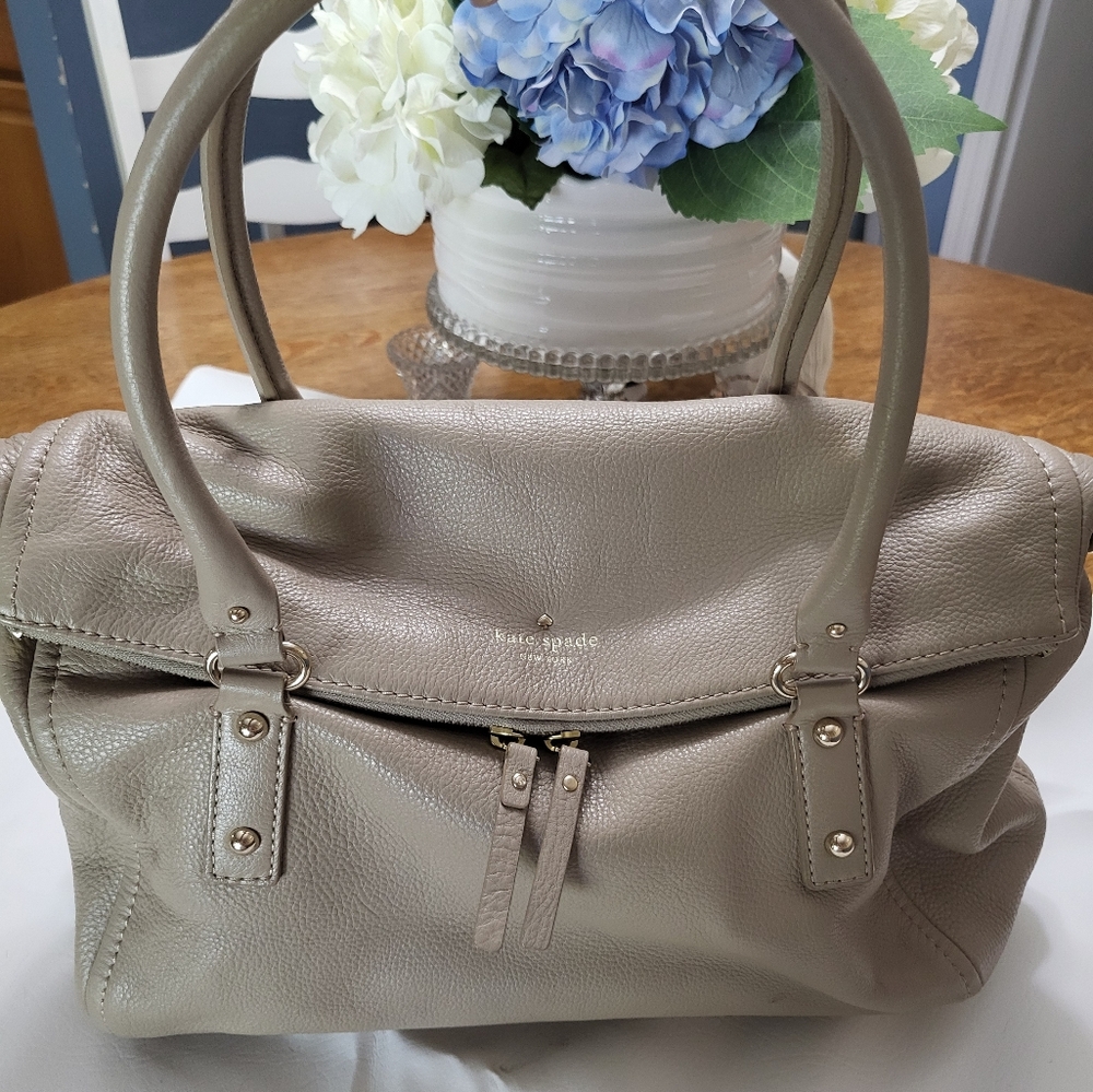 Kate Spade bag, muted taupe